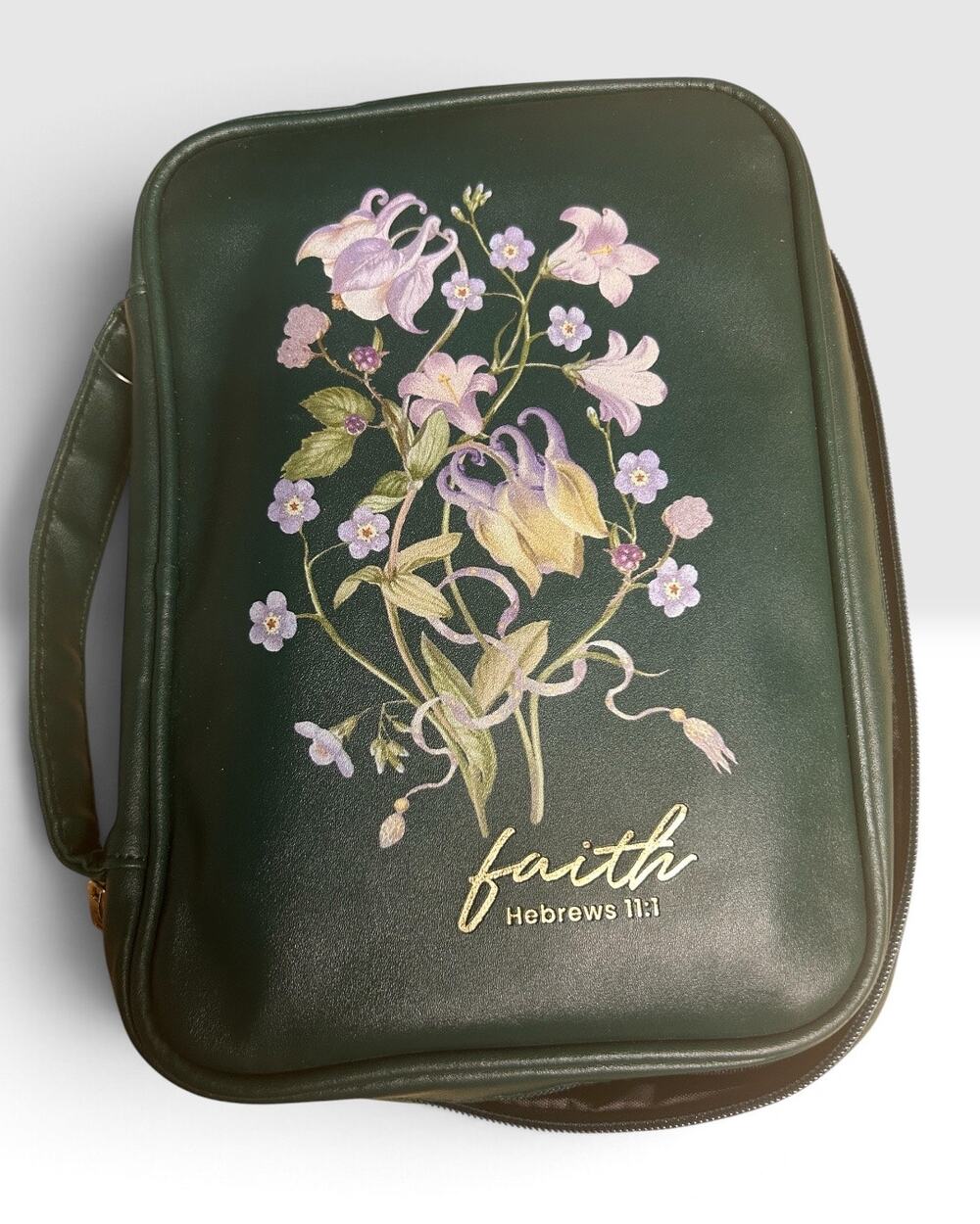 NEW NIV Bible for Teen Guys Hardcover with Green Floral Faith Carrying Case